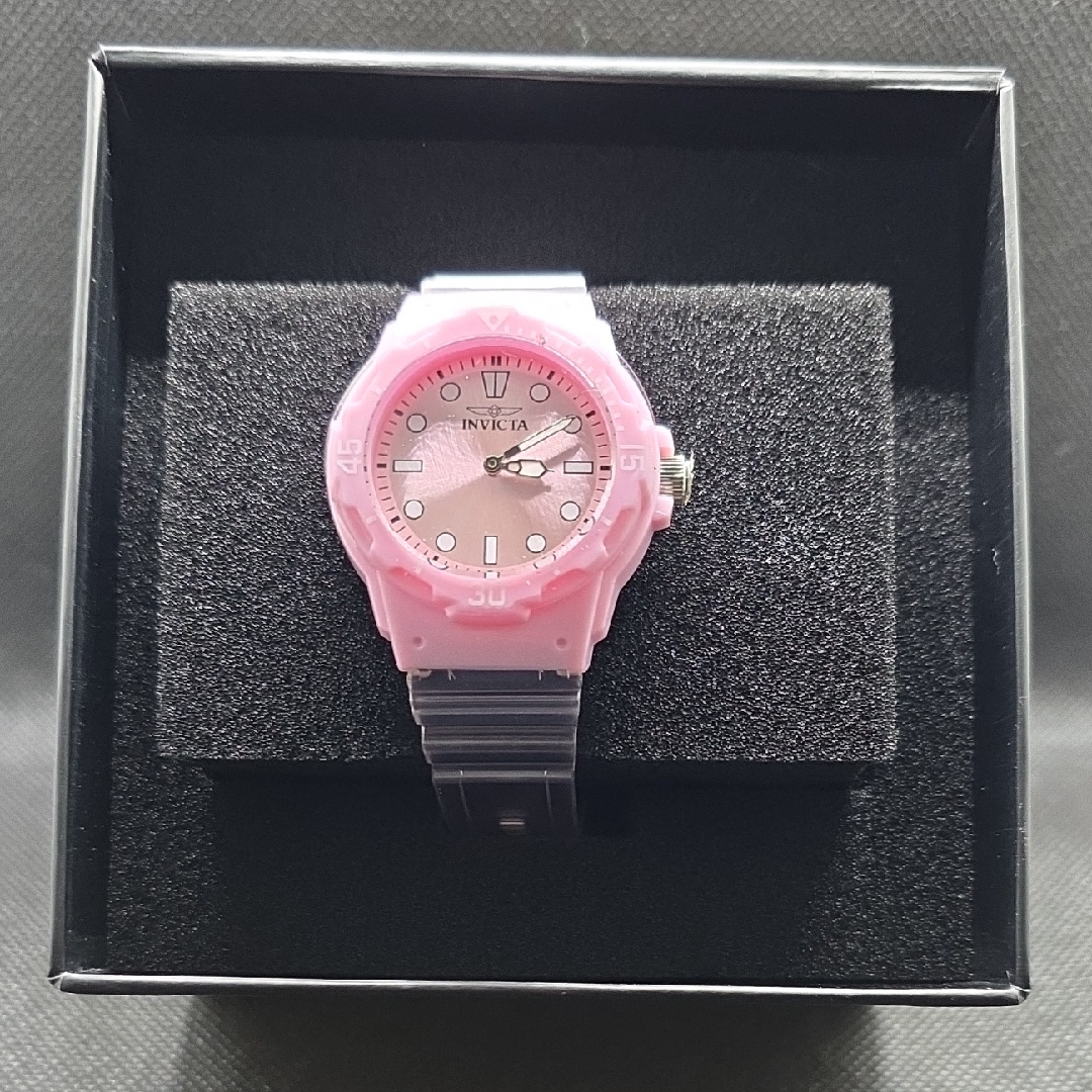 Invicta Pink And Silver Timepiece Invicta Pink And Silver Timepiece